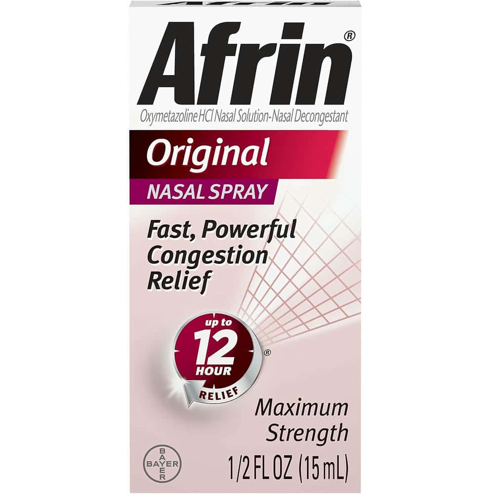 Afrin Original Nasal Spray 0.05% - Over-the-Counter