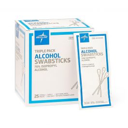 Alcohol Swabsticks Pads 25X3 - First Aid