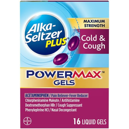 Alka-SEL PL C/C Gel Caps Maximum Strength Liquid Gels (16 Count) - Over-the-Counter
