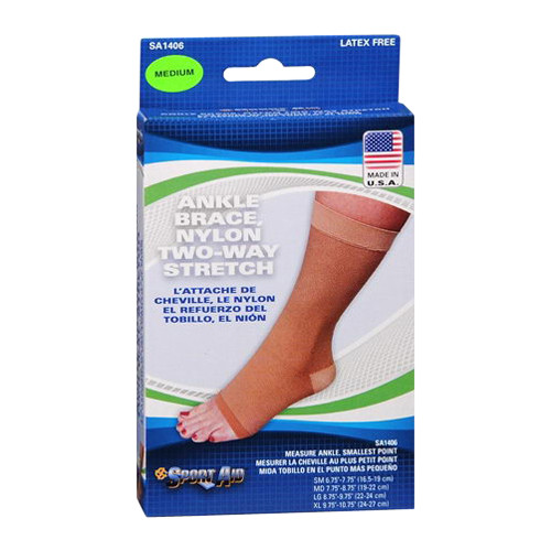 Ankle Nylon 2WAY Sterile Support Brace MD BGE - Over-the-Counter