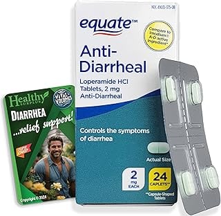 Anti-Diarrheal Tablets 2 mg Caplets BPK (24 Count) - Over-the-Counter