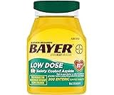 Aspirin Tablets 81 mg Delayed Release Enteric Coated (120 Count) - Pain & Fever Relief