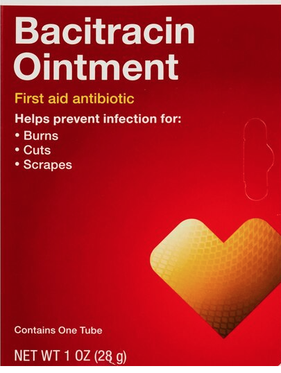 Bacitracin Ointment 500U/GM (28 g) - Skin Care & Topicals