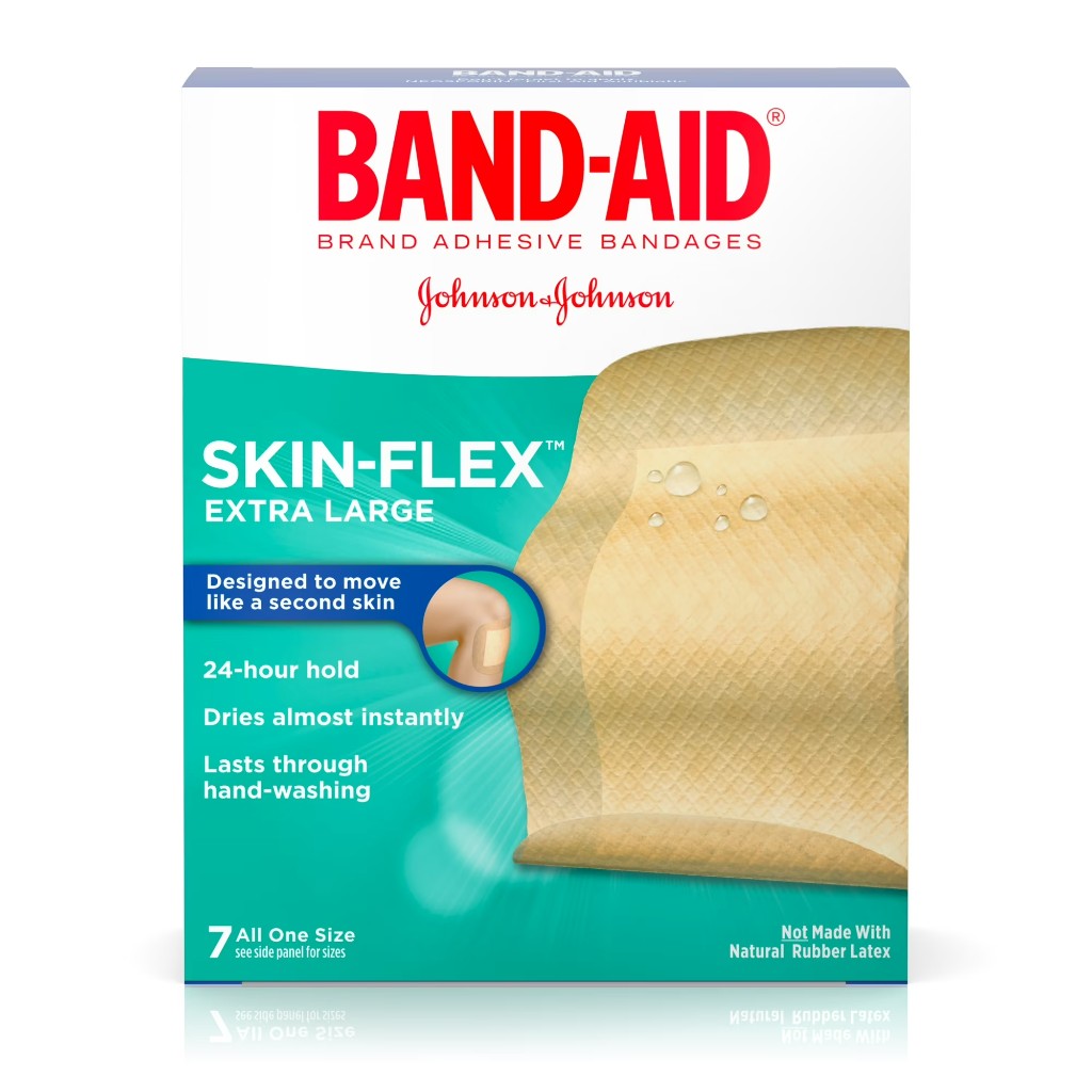 Band Aid Skin-Flex Adhesive Pads 7 XL O/S - Skin Care & Topicals