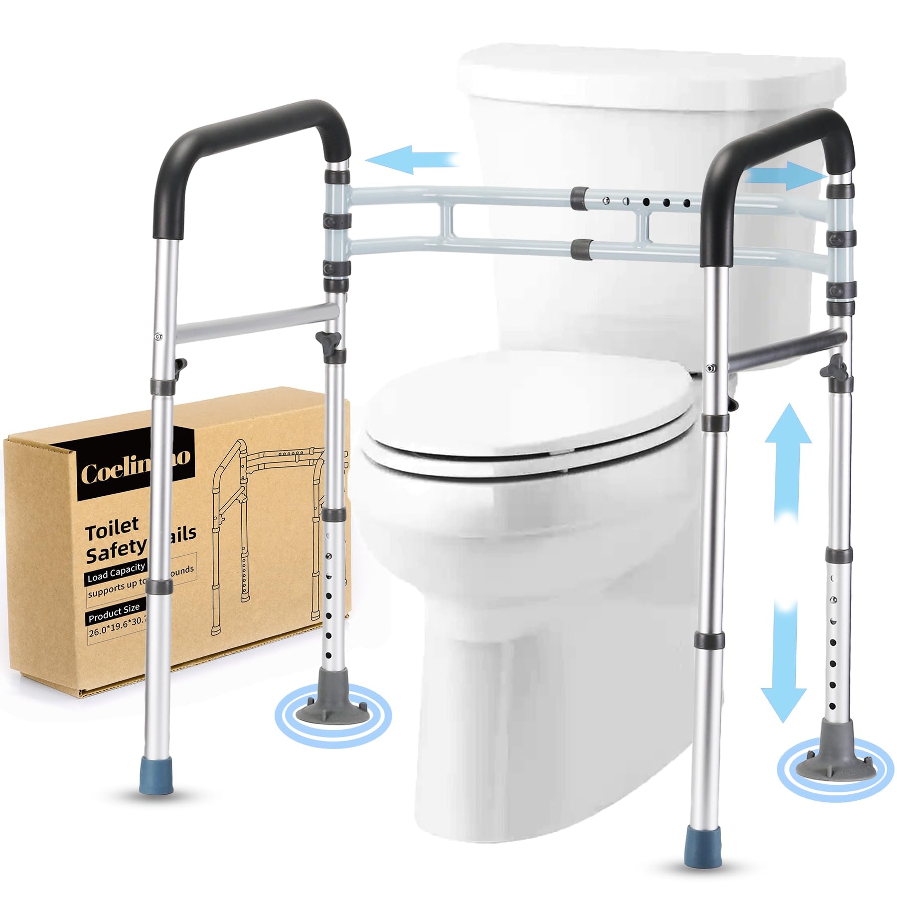 Bathroom Safety Rail Equipment - Over-the-Counter