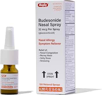Budesonide Nasal Spray 32 mcg (8.43 ml) - Over-the-Counter
