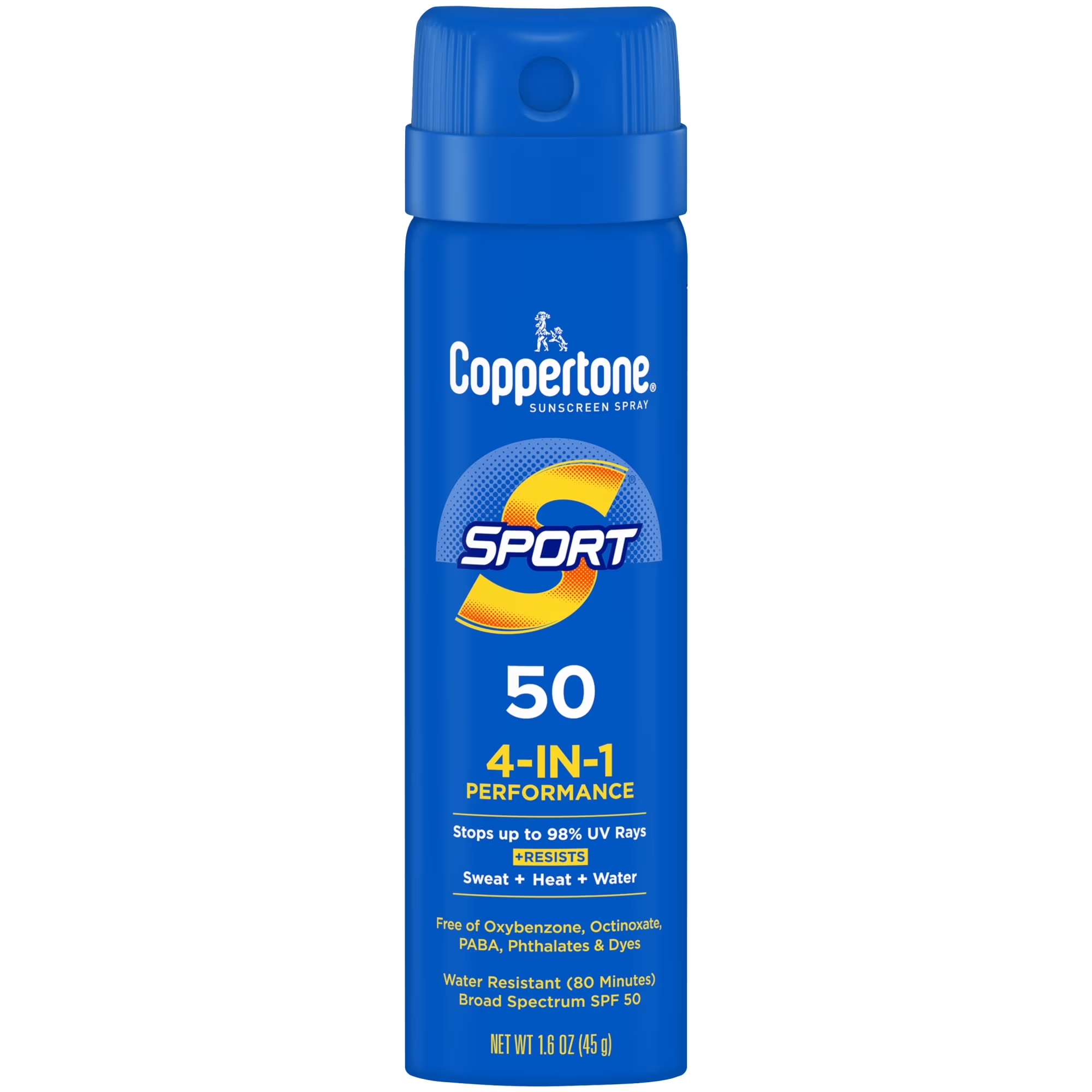 Coppertone Sport Aerosol SPF50 (45 g) - Over-the-Counter
