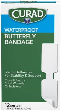 Curad Bfly Clsr Adhesive Pads 12 MD1.75X3/8 in - Over-the-Counter