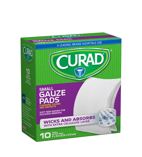 Curad Gauze Pads SM Sopl - First Aid