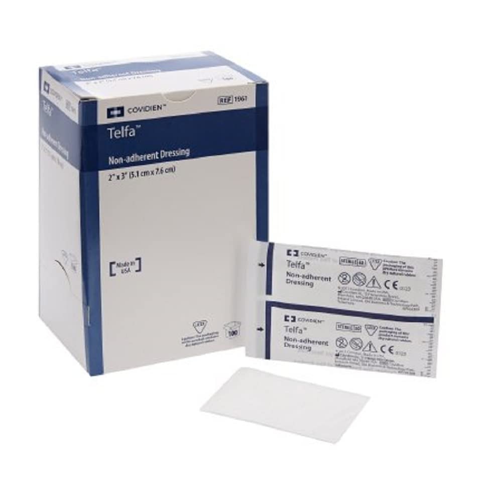 Curity Telfa Adhesive Pads 2 x 3 in (100 Count) - Over-the-Counter