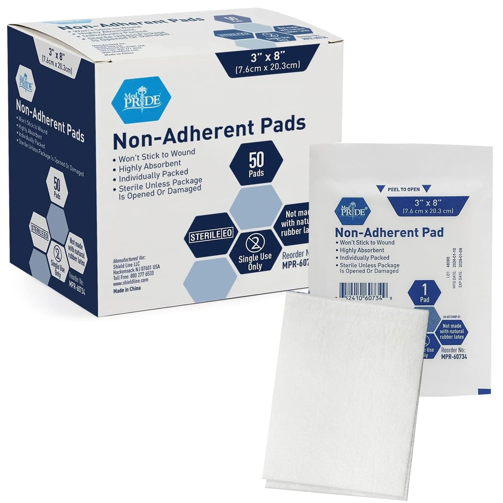 Curity Telfa Pads 2 x 3 in Sterile (10 Count) - Over-the-Counter