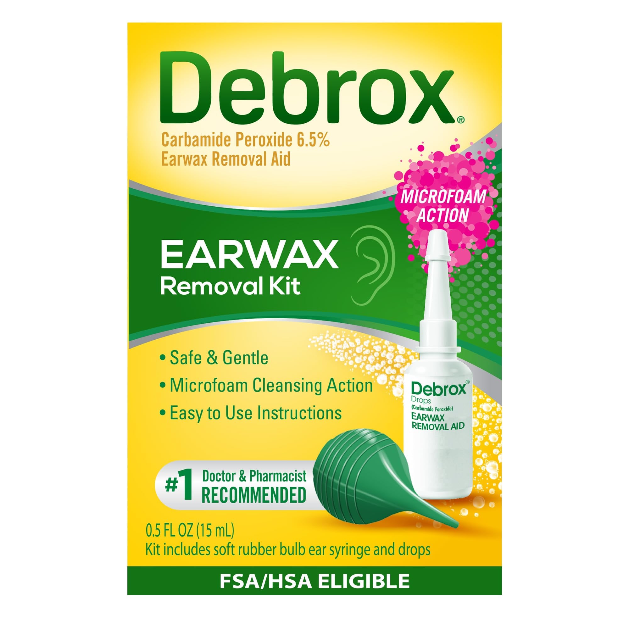 Debrox Kit 6.5% (15 ml) - Over-the-Counter