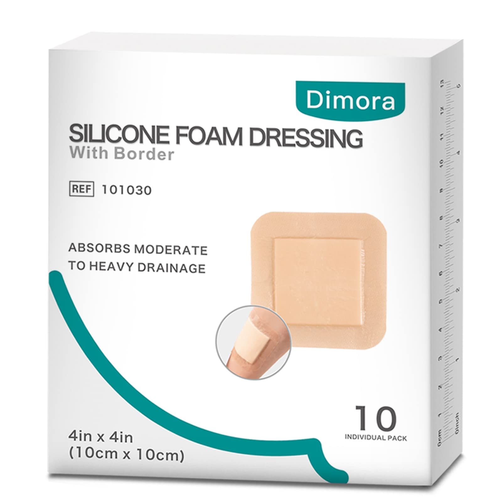 Duoderm CGF Dressing 4 x 4 in 10 Xthn - Over-the-Counter