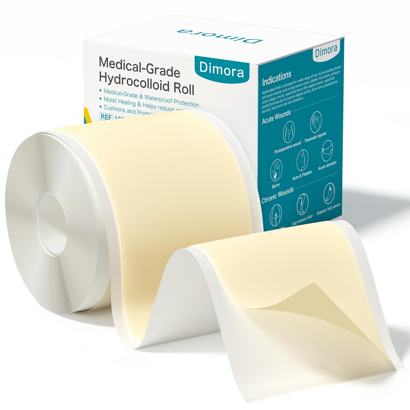 Duoderm CGF Dressing 4 x 4 in Sterile (5 Count) - Over-the-Counter
