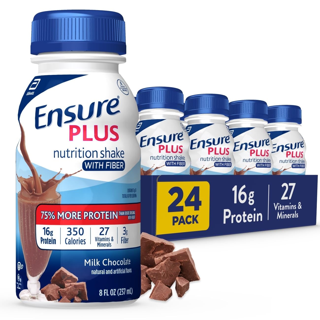 Ensure Liquid 6X237ML Choc RTU BTL - Over-the-Counter