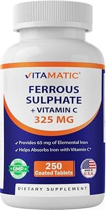 Ferrous Sulf FC Tablets 325MG100RD MJR - Over-the-Counter