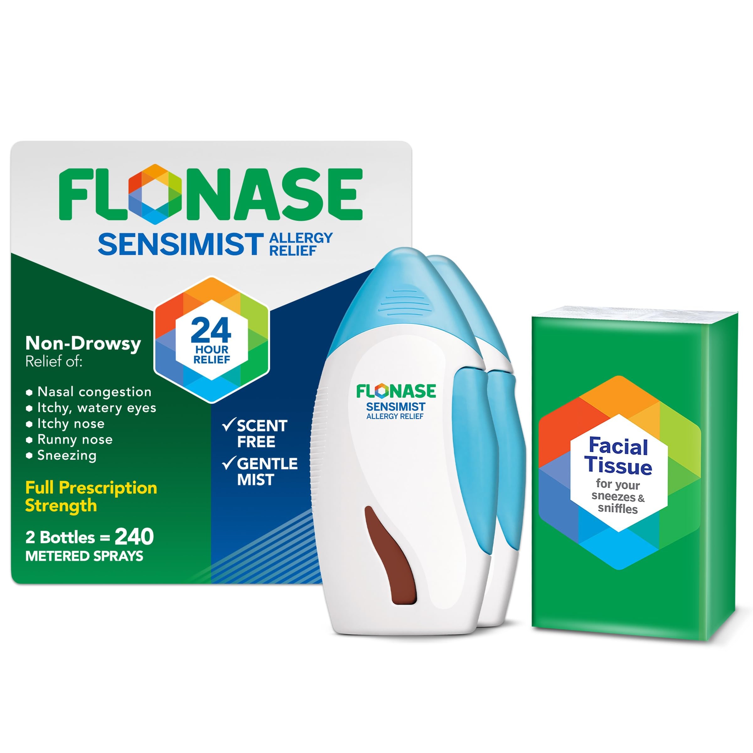 Flonase Nasal Spray 50 mcg NSL 144SP (18.2 ml) - Over-the-Counter