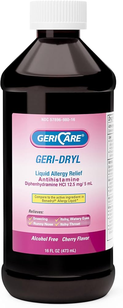 Geri-Dryl A/R Liquid 12.5 mg/5 ml (473 ml) - Over-the-Counter