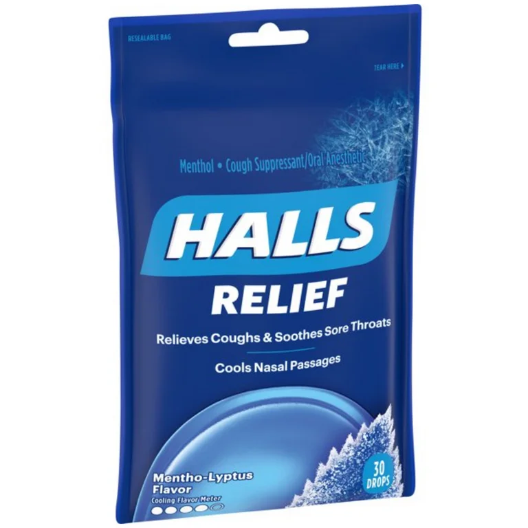 Halls C/DR LZ 30 Menthol - Over-the-Counter