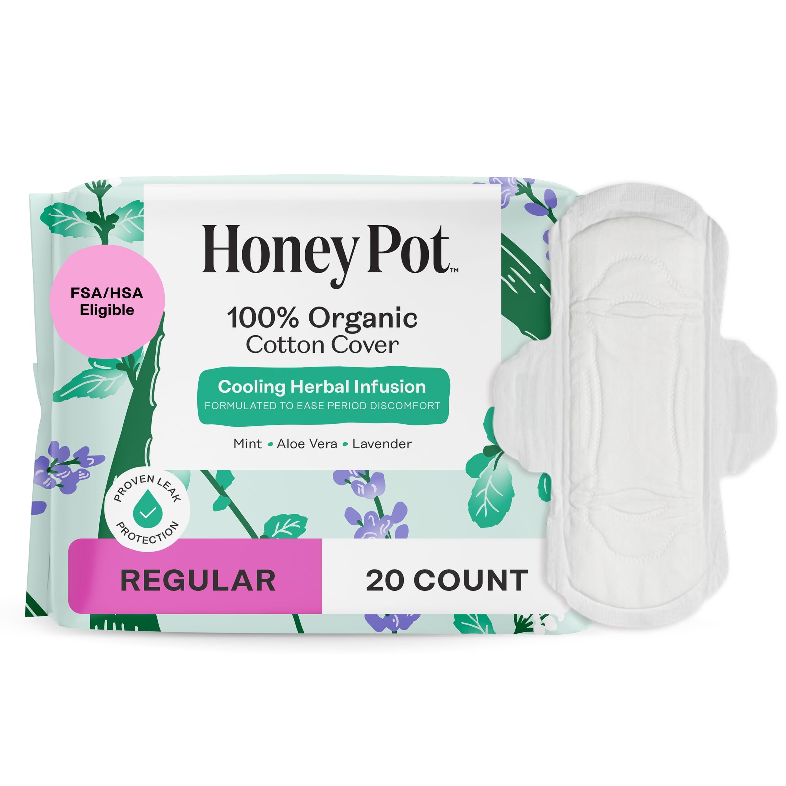 Honey POT Pads 1% 30EA A/I STH WPS - Over-the-Counter