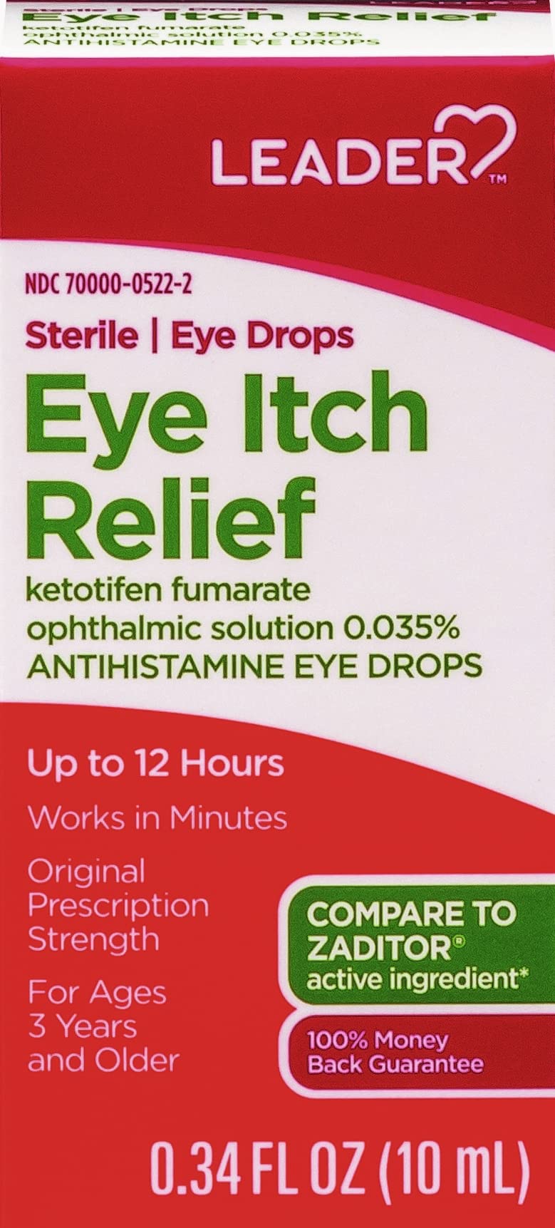 LDR EYE Itch RLF Drops 0.025% (10 ml) - Allergy