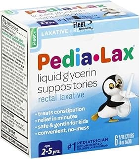 LDR Glycerin Suppositories 1 g Children's (25 Count) - Over-the-Counter