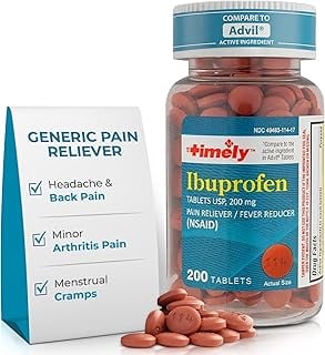 LDR Ibuprofen Tablets 200 mg Caplets (100 Count) - Pain & Fever Relief
