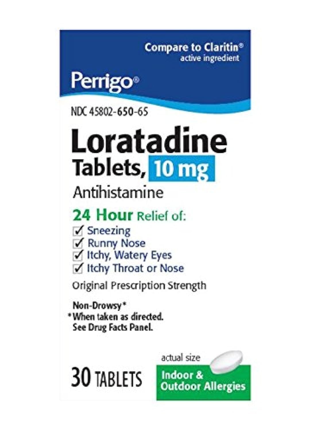 LDR Loratadine Tablets 10 mg 30 24-Hour A/R - Over-the-Counter