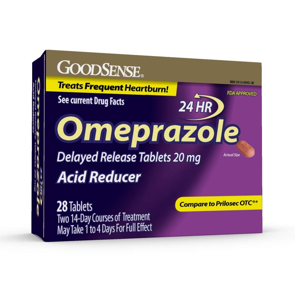 LDR Omeprazole 24-Hour Tablets 20 mg Delayed Release - Over-the-Counter