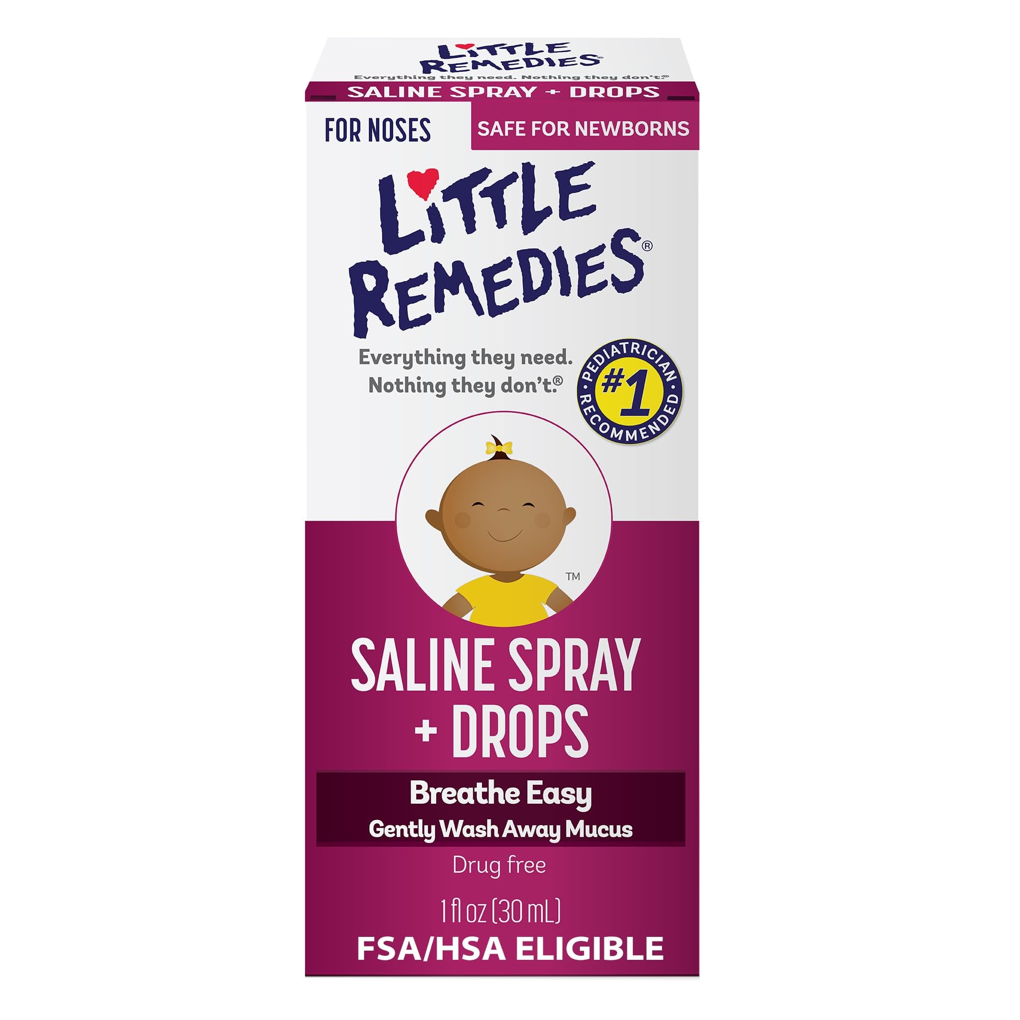 Little Noses Saline Delayed Release 0.65% (30 ml) - Over-the-Counter
