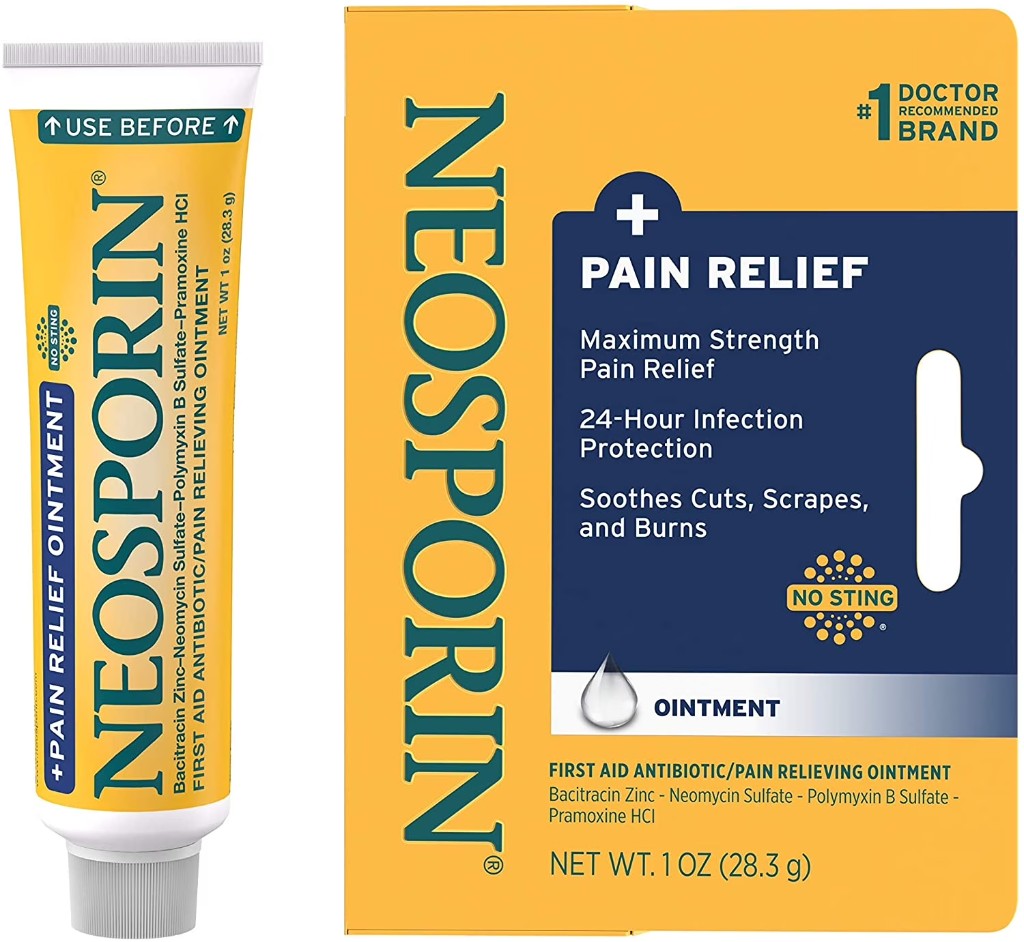 Neosporin Plus Ointment Maximum Strength (1 oz) - Skin Care & Topicals