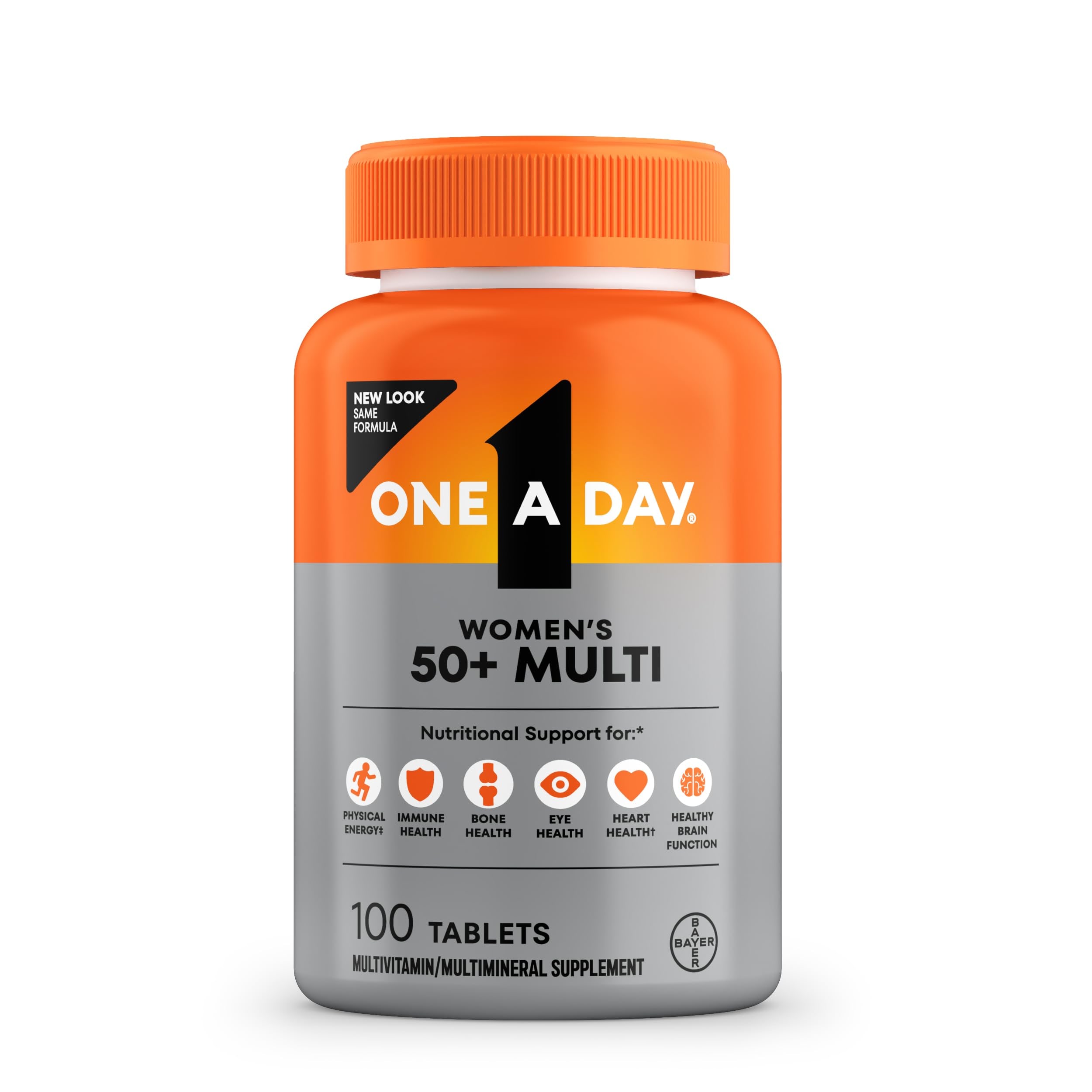 ONE A DAY Womens 50+ Tablets (65 Count) - Over-the-Counter