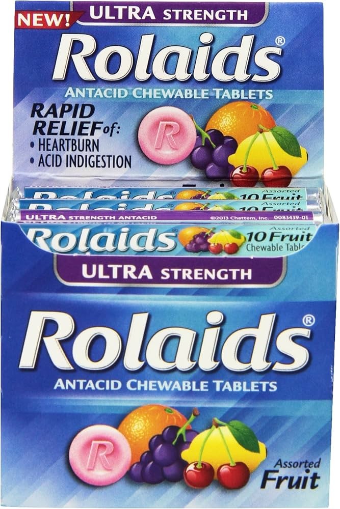 Rolaids Ultra Strnth Chewables 10 AS FRT - Over-the-Counter