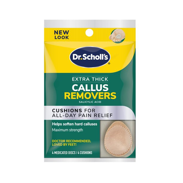 SCH Callus Rmvr Adhesive Pads 40% 4 Xthk - Over-the-Counter