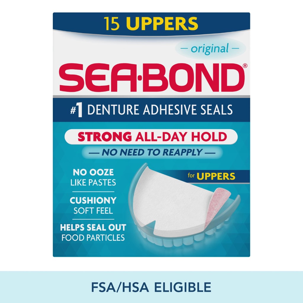 SEA Bond Dentr Adhesive Pads 15 Uppr - Over-the-Counter