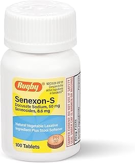 Senokot-S Tablets 8.6-50 mg (30 Count) - Digestive Health
