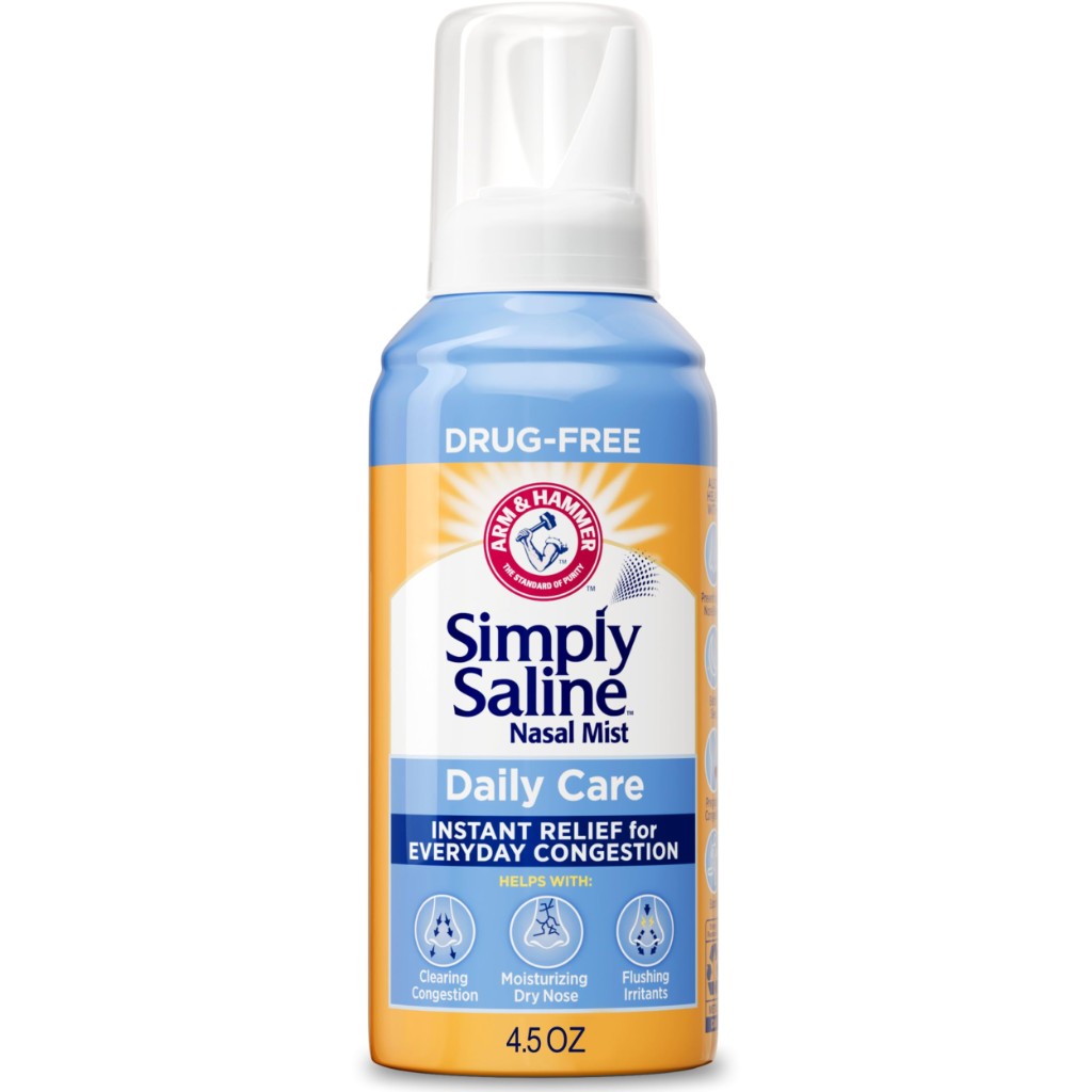 Simply Saline Nasal Spray 0.9% NSL (126 ml) - Over-the-Counter