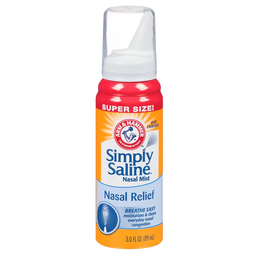 Simply Saline Nasal Spray 0.9% Nslmst (89 ml) - Over-the-Counter