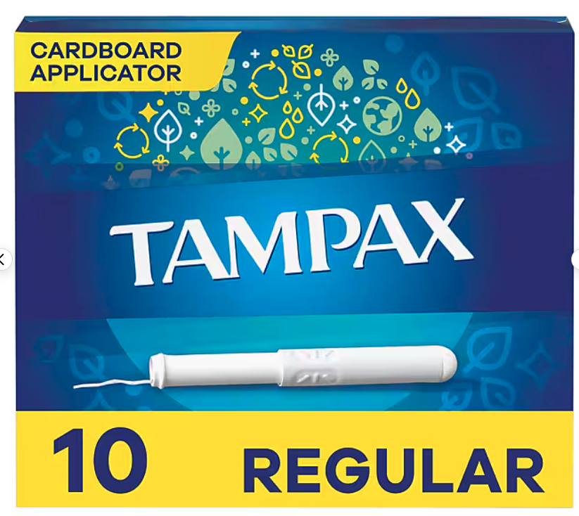 Tampax TM 10 Regular - Over-the-Counter