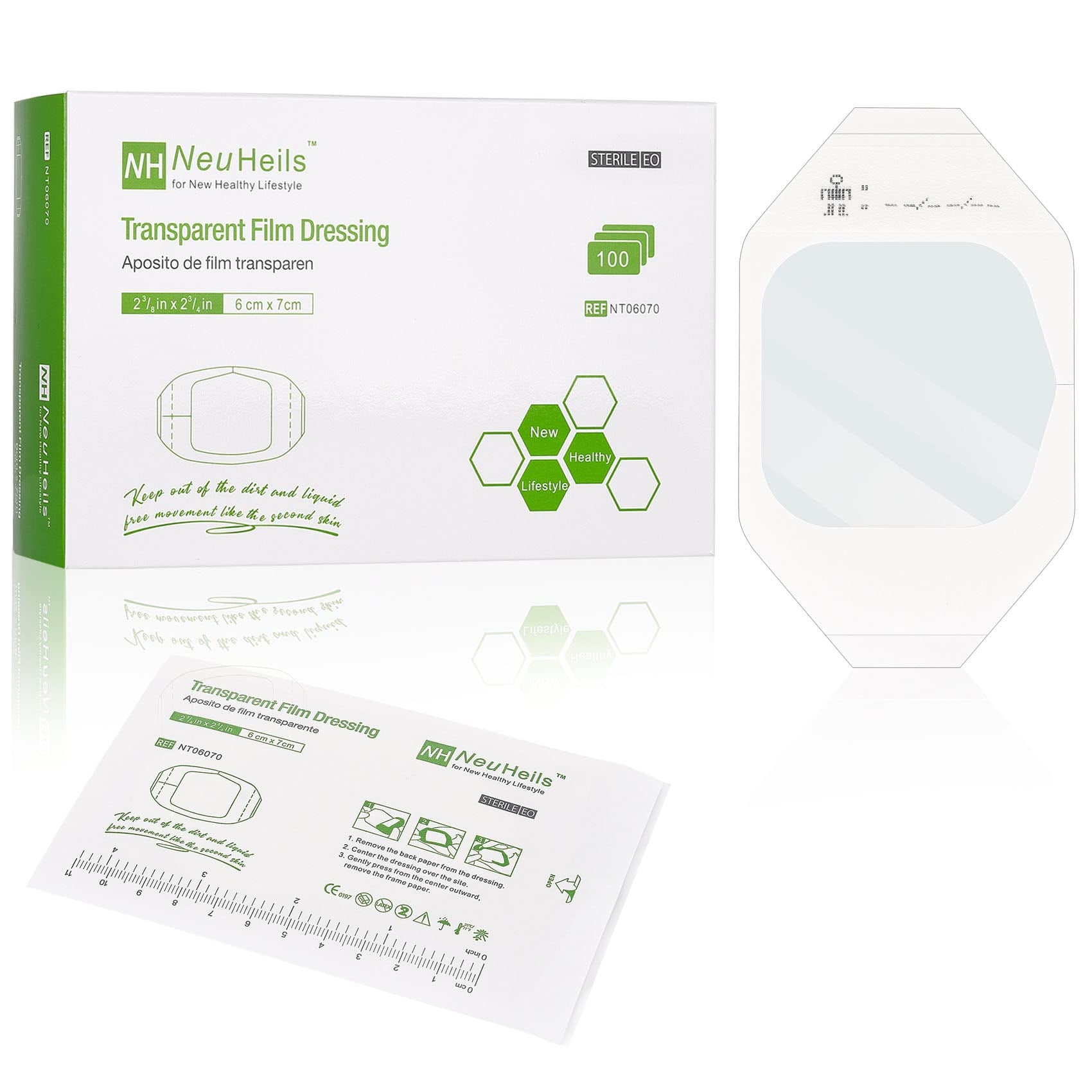 Tegaderm Dressing 6 x 8 in Sterile (10 Count) - Over-the-Counter