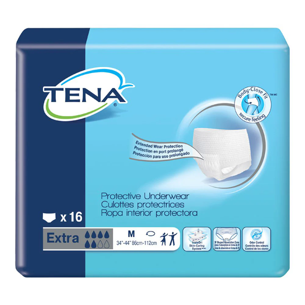 Tena Prtv Uwear BF 4X16 Extra MD - Over-the-Counter
