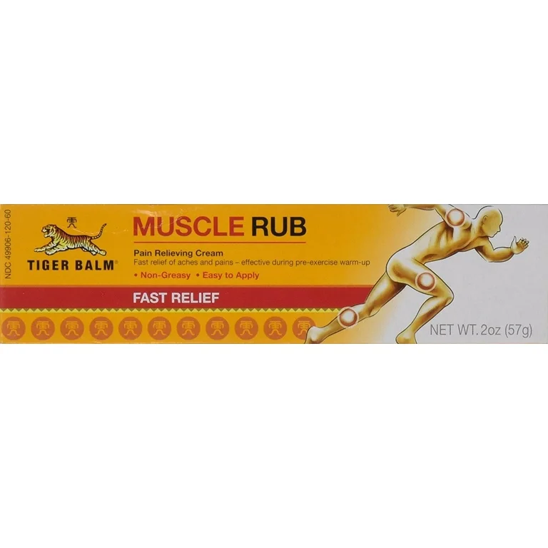 Tiger Muscle RUB Cream 15-5-3% (2 oz) - Over-the-Counter