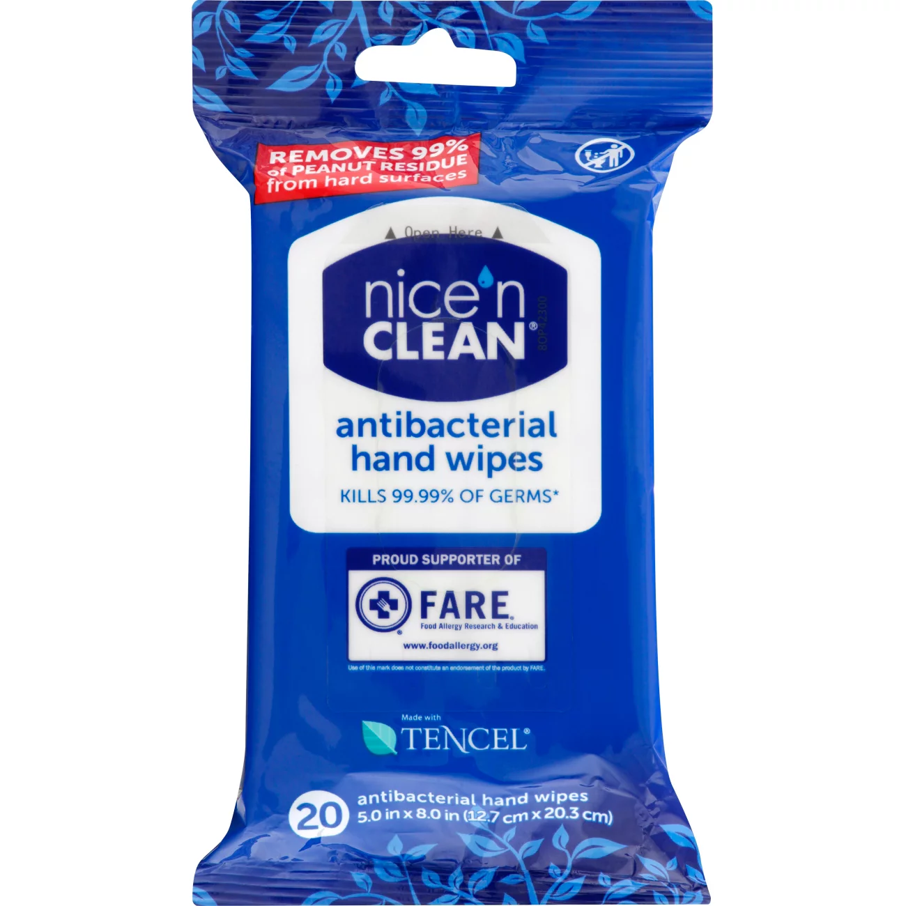 TTS Nice N CLN HND WPS Pads 0.13% (20 Count) - Over-the-Counter