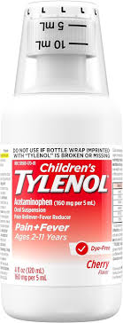 Tylenol Children's Oral Suspension 160/5 STB (120 ml) - Pain & Fever Relief