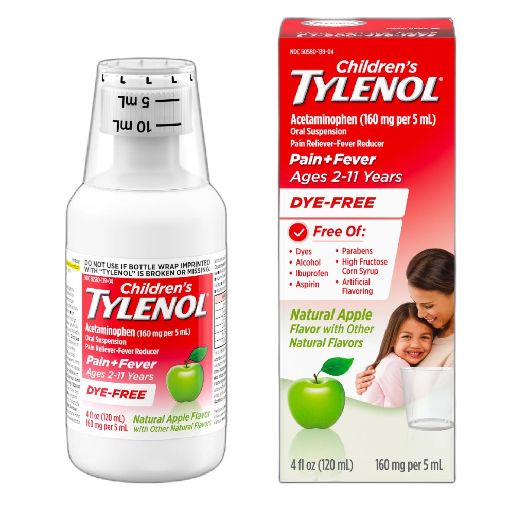 Tylenol Children's P/FVR Oral Suspension 160 mg/5 (120 ml) - Pain & Fever Relief