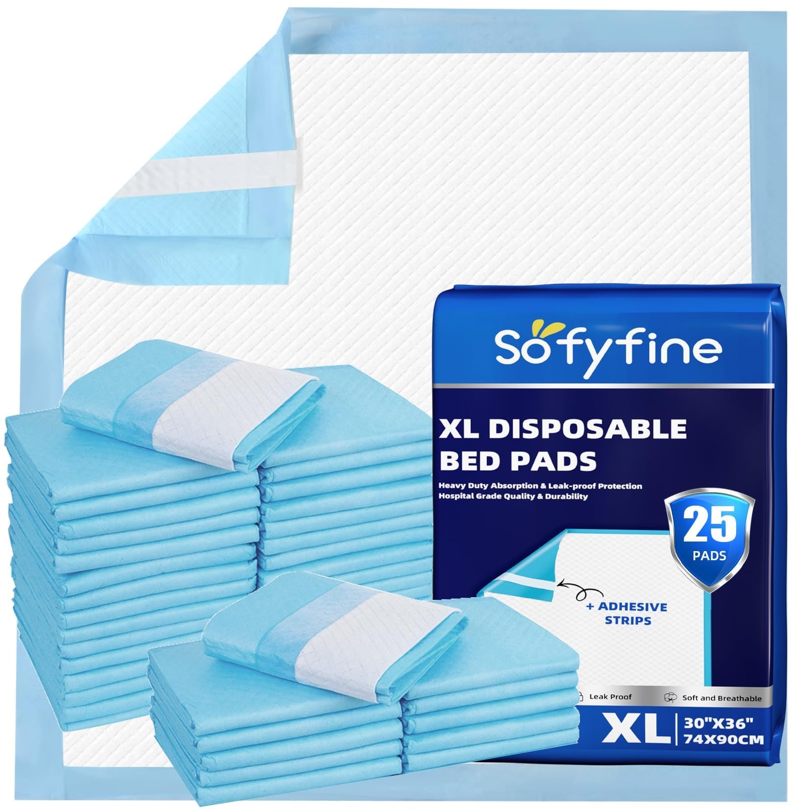 Underpads 30 x 36 in 4X10 Premium - Over-the-Counter
