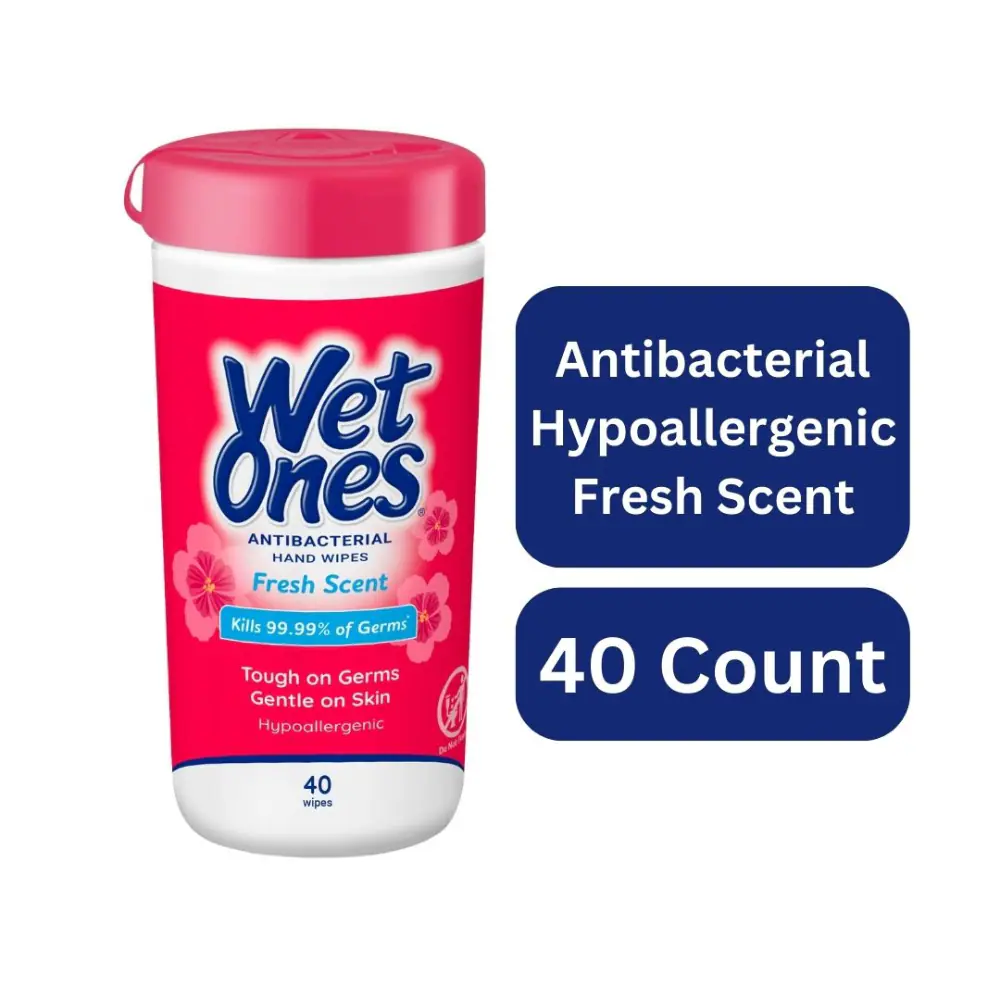WET Ones HND WPS Pads 0.13% (40 Count) - Over-the-Counter
