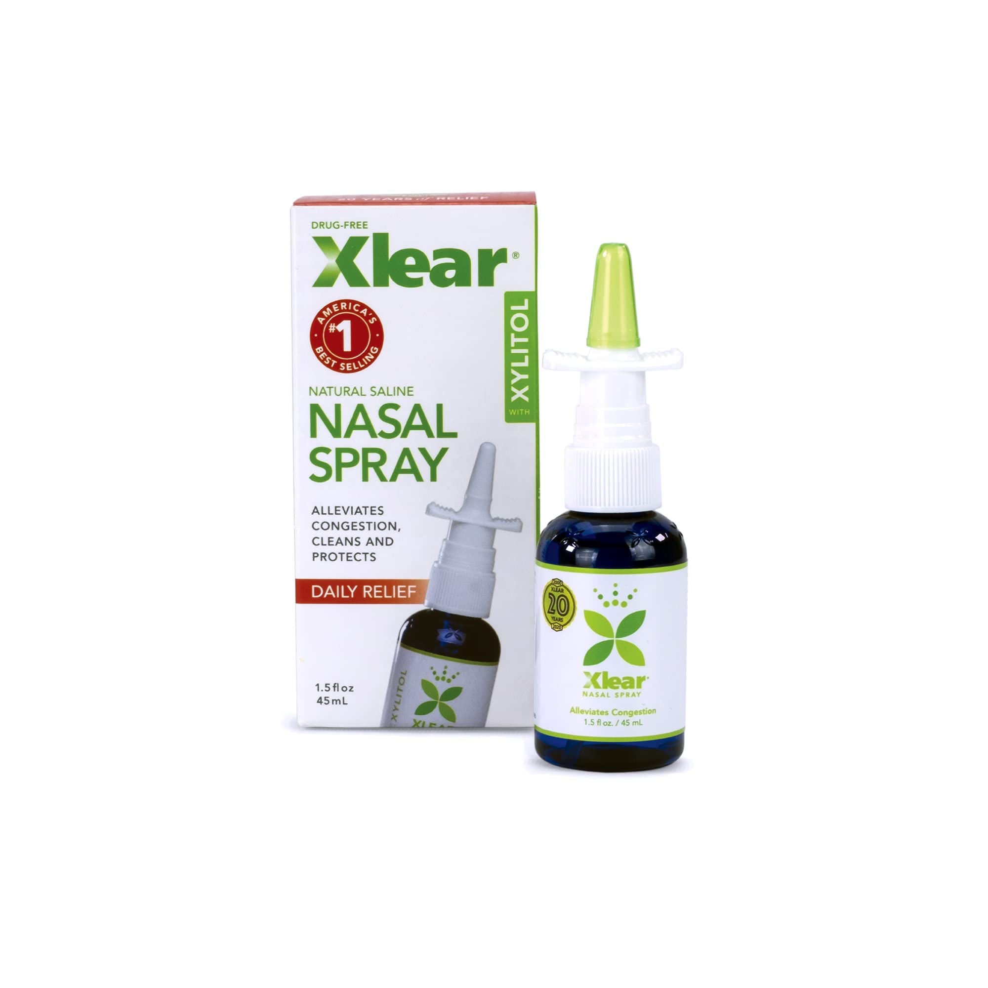 Xlear Nasal DEC Nasal Spray 0.05% (15 ml) - Over-the-Counter