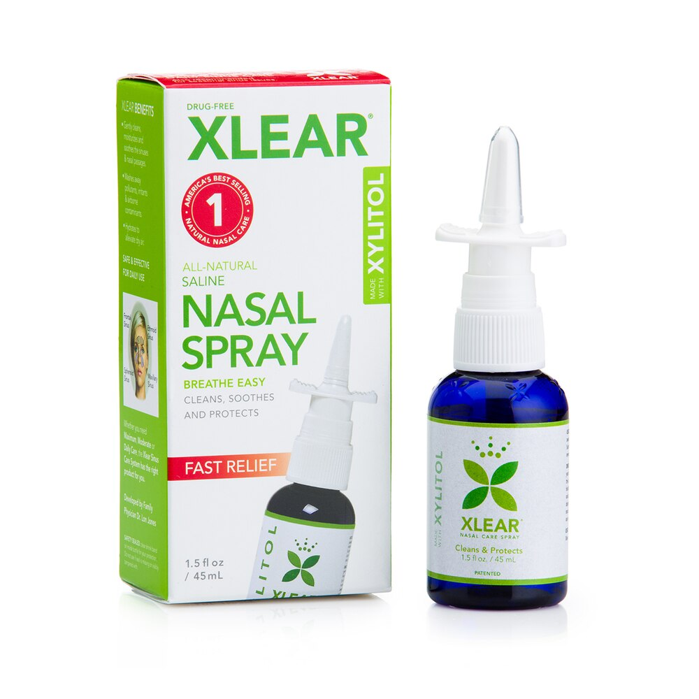 Xlear NSL Wash Nasal Spray With Xylitol (1.5 oz) - Over-the-Counter